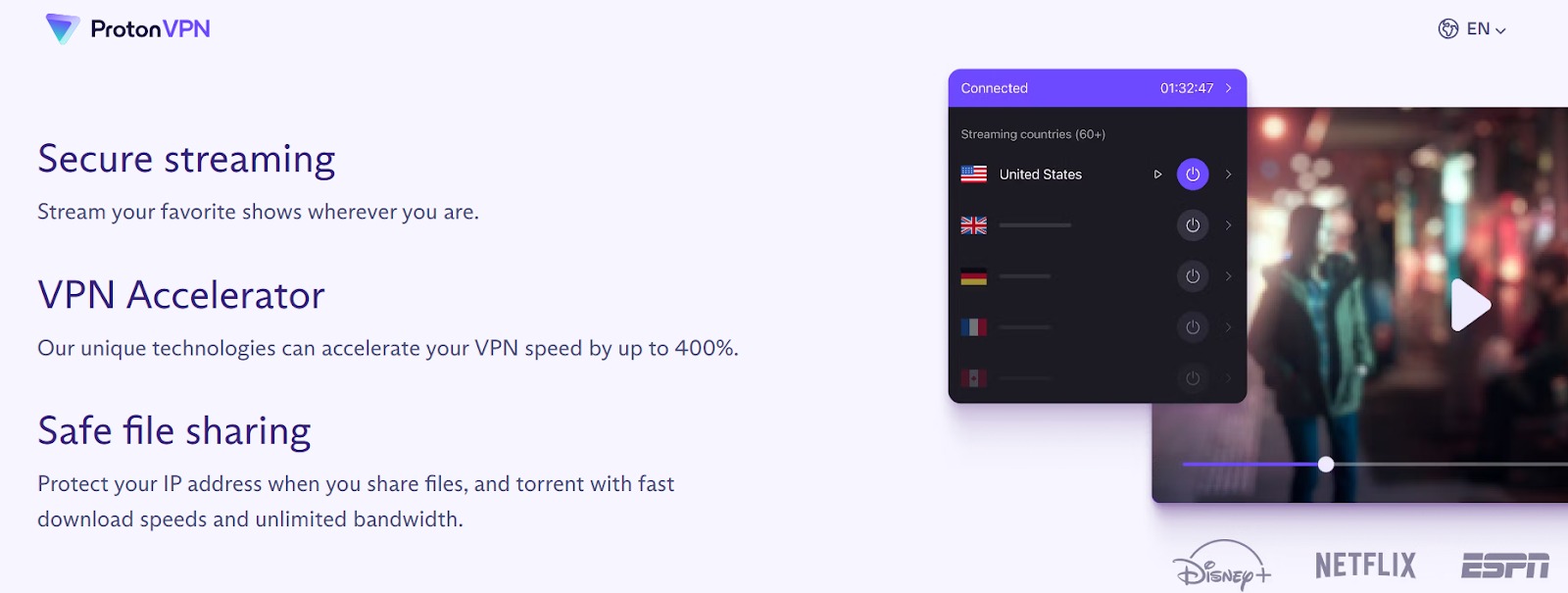 ProtonVPN 功能服務特點網路自由與性能