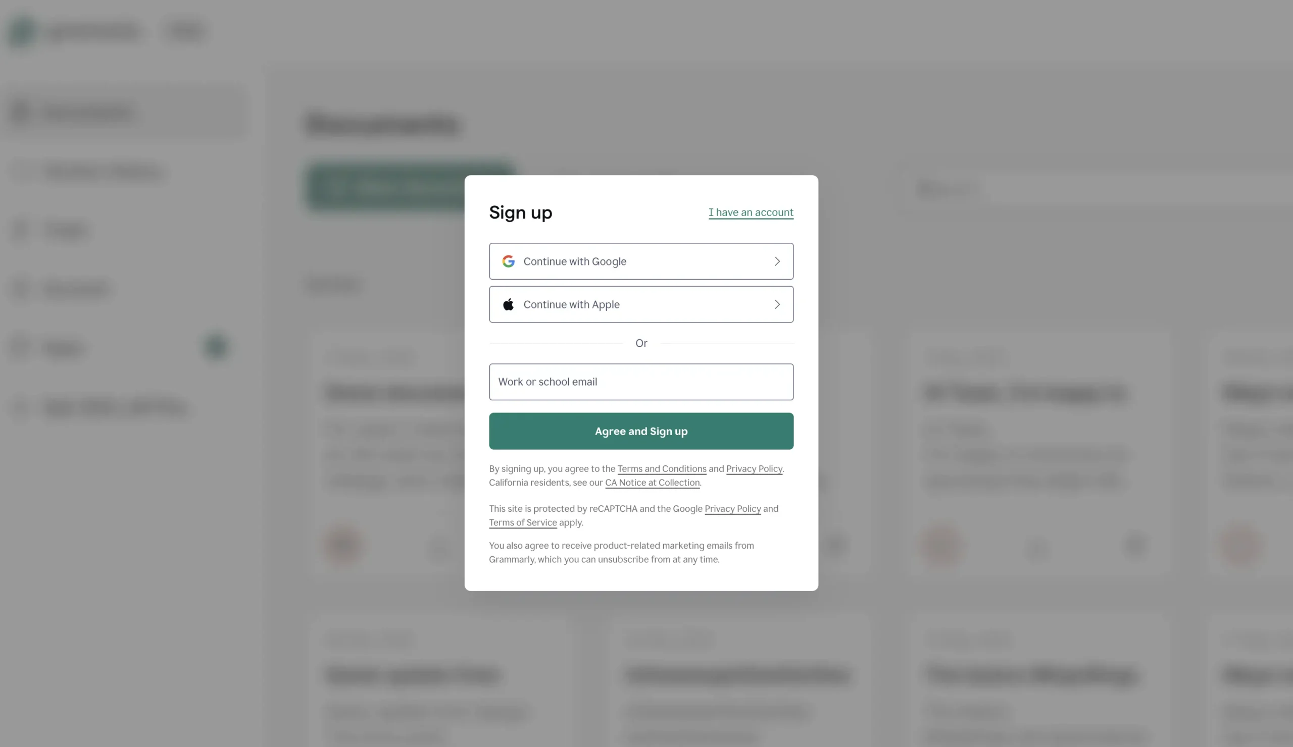 Grammarly 註冊帳號