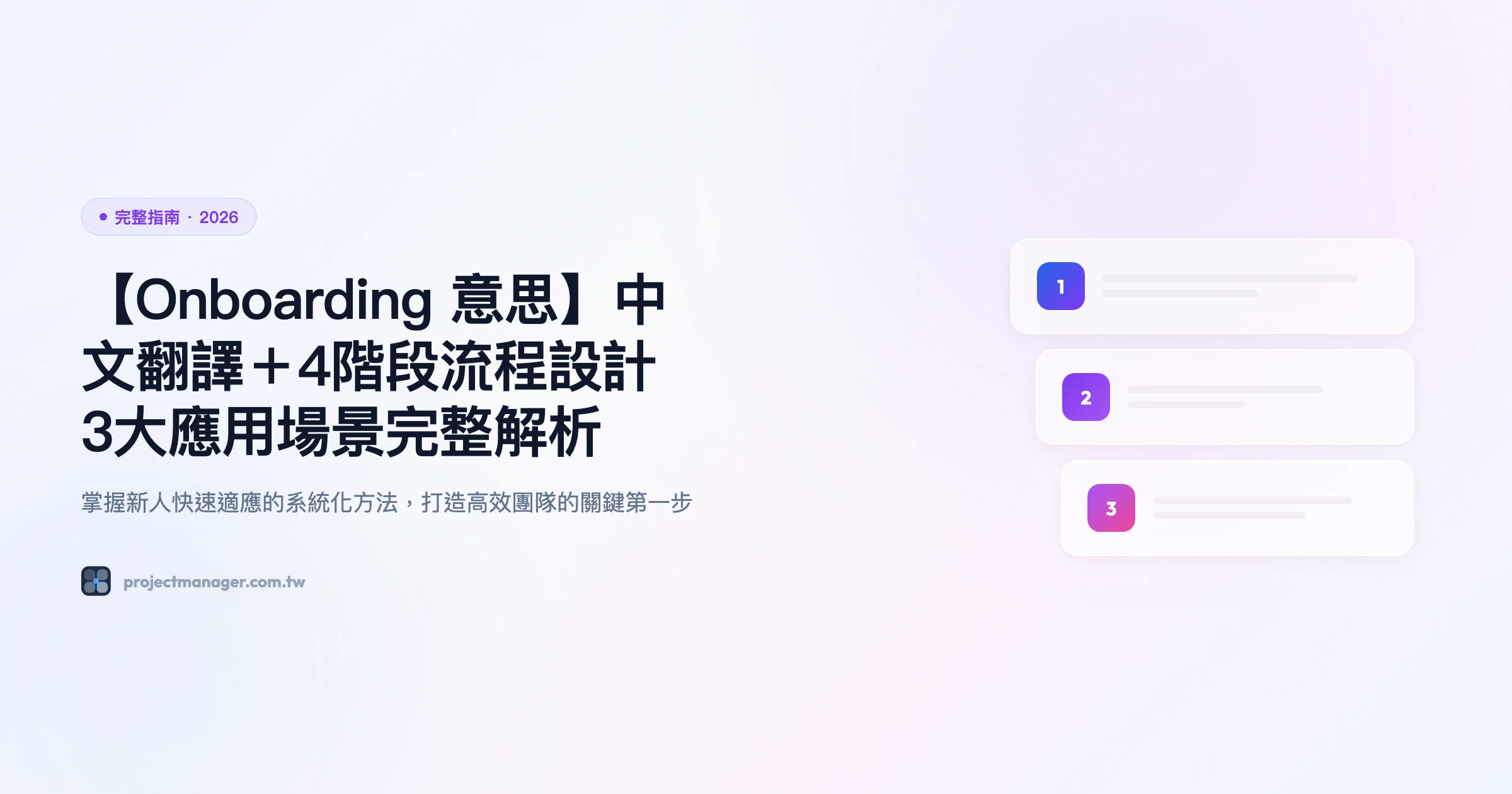 onboarding-意思 完整指南精選圖片