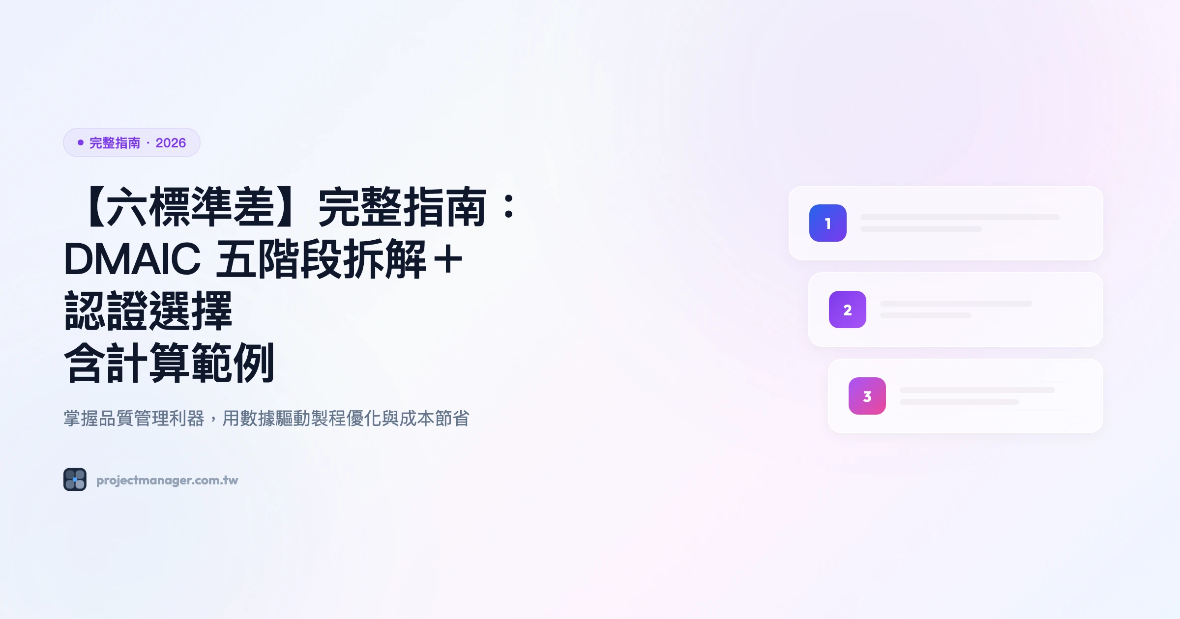 六標準差 完整指南精選圖片